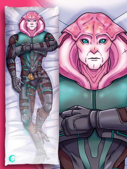 Jaal Ama Darav Body pillow case MASS EFFECT Purishira